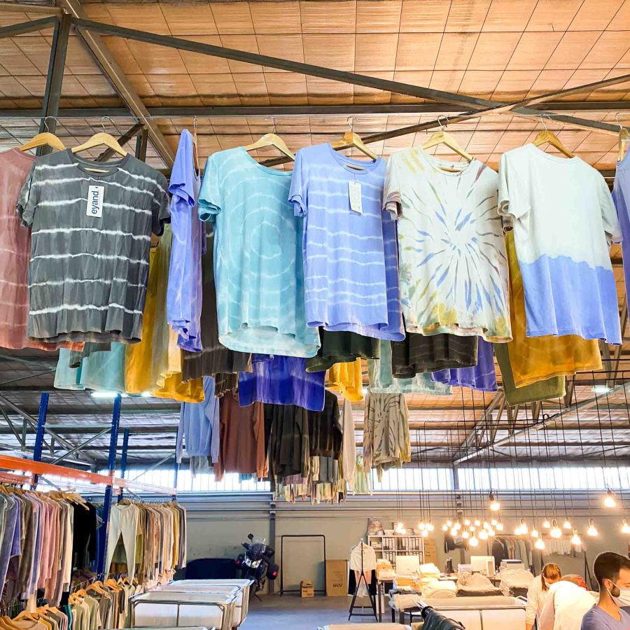 Showroom Organic Cotton Muster - Textilien & Merchandise Produktion - Baloobrands